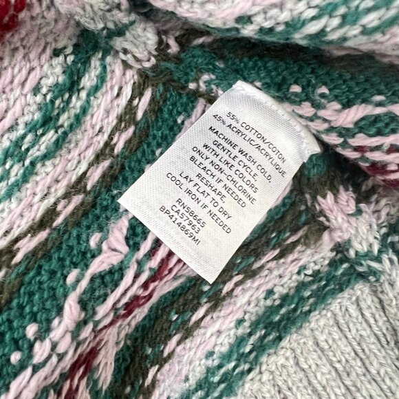 BP Fair Isle Crewneck Sweater Size Large - Picture 8 of 8